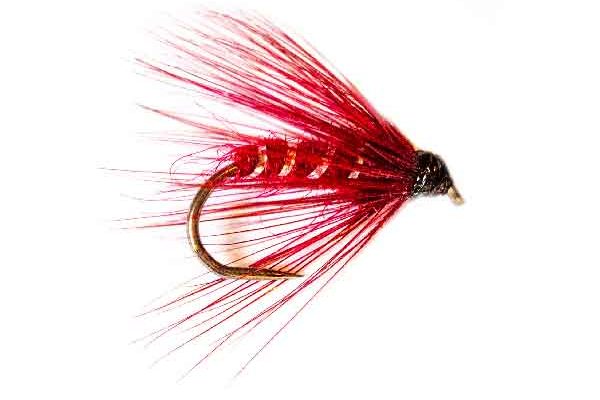 Bobs Bits Claret Trout Fishery Flies for Loch Fishing