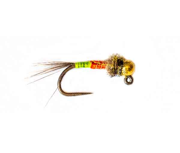 Roza Green Butt Jig Nymph River trout and Fishery fishing flies