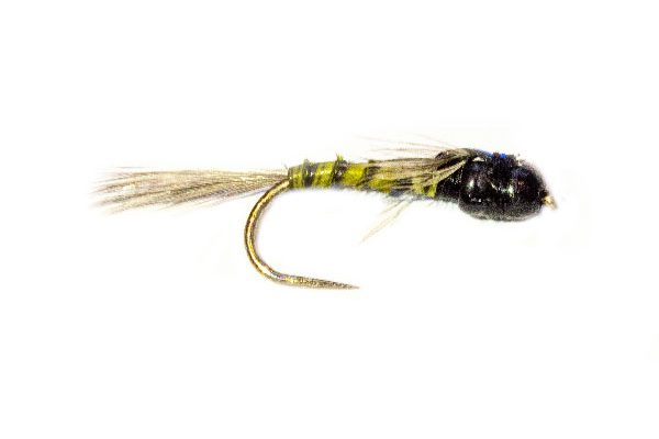 Heavy Twisted Olive Mayfly Fishing Flies