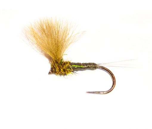 Olive Bunny Dun Baetis CDC - Image 2