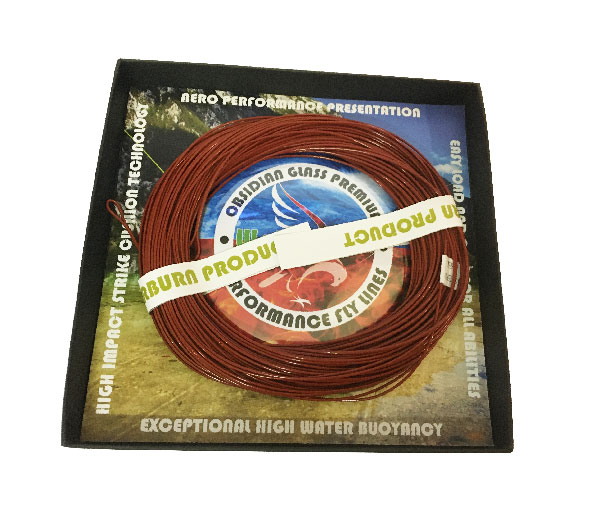 Waterburn Obsidian Glass Premium Fly Line WF8 Slow Sinking Line 3.5 IPS