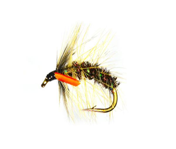 thumbnail image 2 of Snatcher Fishing Flies 18 Pack – Olive, Orange, Black/Green Wet Trout Flies, Choice Of Sizes 2 of 11