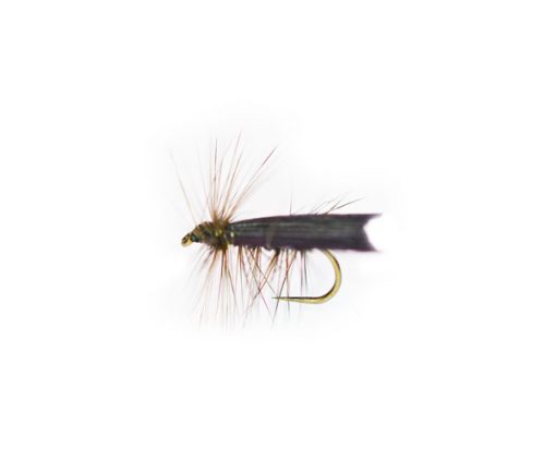 Black Caddis Sedge Dry Lake Fishing Flies