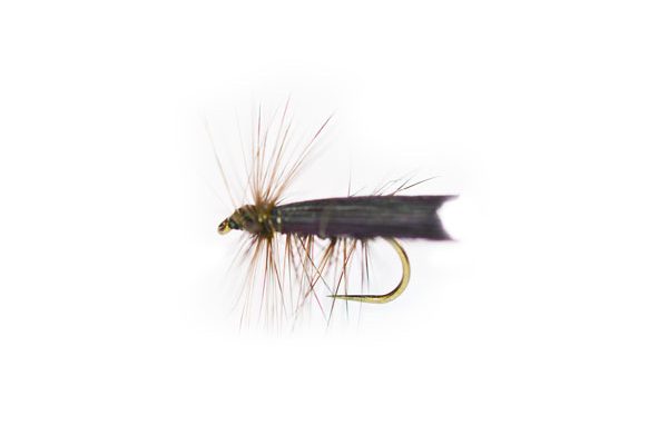Black Caddis Sedge Dry Lake Fishing Flies