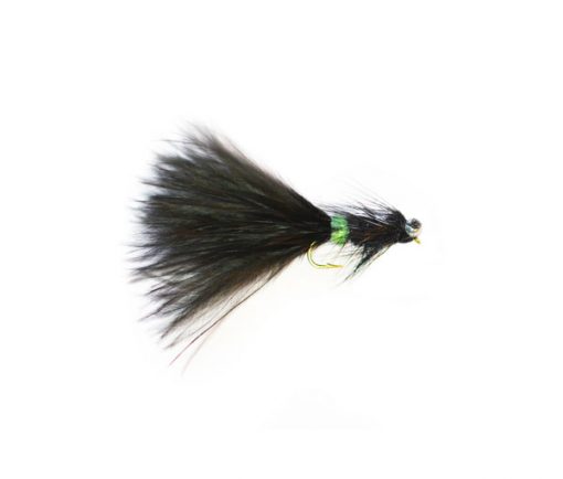 Bead Chain Eye Black and Green Tadpole