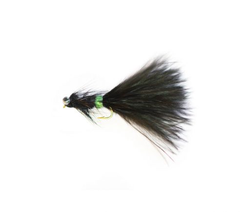 Bead Chain Eye Black and Green Tadpole