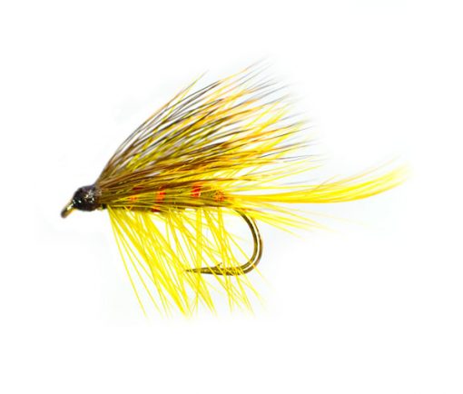 Golden Olive Deer Tail Bumble Special Wet Fly