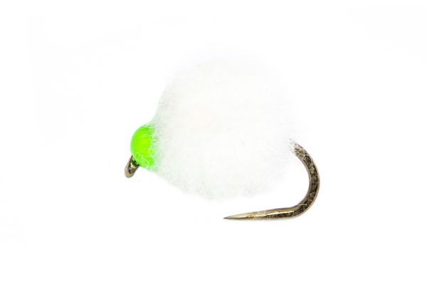 Green Nugget Snow White Fishery Egg Trout Flies