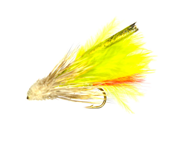 Muddler Minnow Trout Flies – 12 Pack, Orange, Olive & Black – Choose Your Size!
