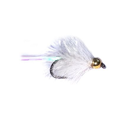 Snow White Crystal White Blob Goldhead Trout Fishery Lure