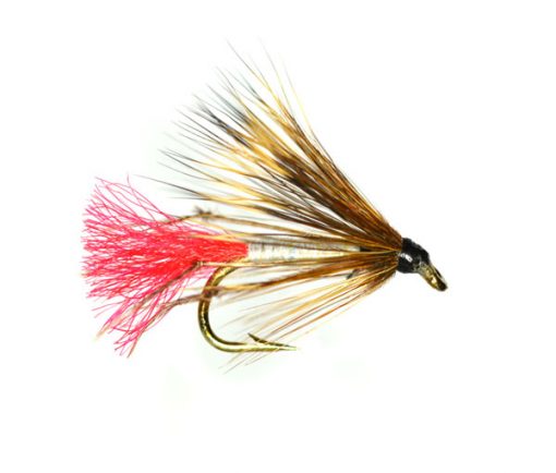 White Hair Wing Hopper Red Tag Trout Fishery Fly