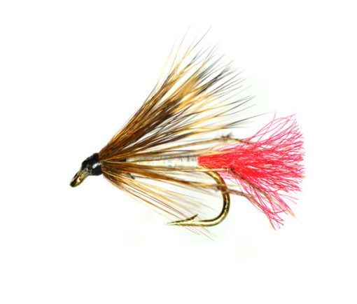 White Hair Wing Hopper Red Tag Trout Fishery Fly