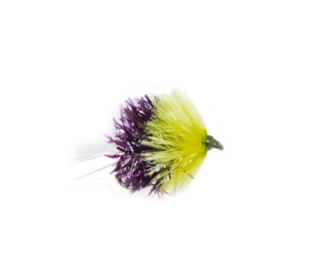 Black and UV Sparkle Blob Fishing Fly