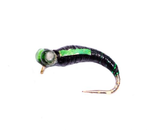 Deep Green Crisp Packer GGE Epoxy Buzzer Trout Fishery Flies