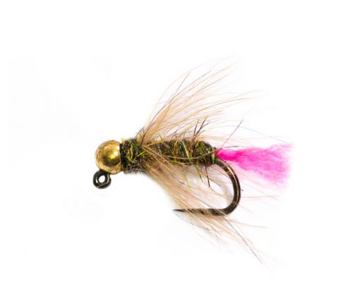 Pink Jig Barbless Trout Fishing Nymph Fly