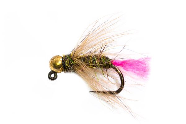Pink Jig Barbless Trout Fishing Nymph Fly