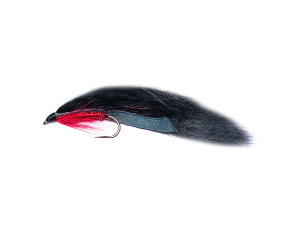thumbnail image 2 of Black Zonker Trout Flies – 6 Pack, Unweighted – Streamers By Troutflies UK – Choice Of Sizes 2 of 4