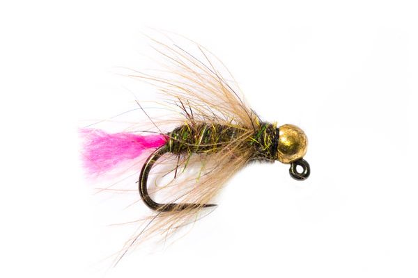 Pink Jig Barbless Trout Fishing Nymph Fly