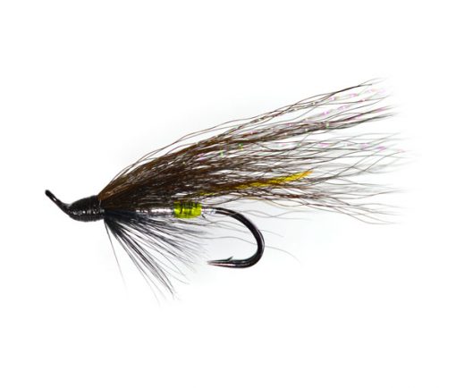 Silver Stoats Tail Salmon Double Fishing Fly
