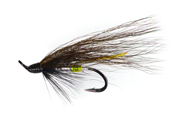 Silver Stoats Tail Salmon Double Fishing Fly
