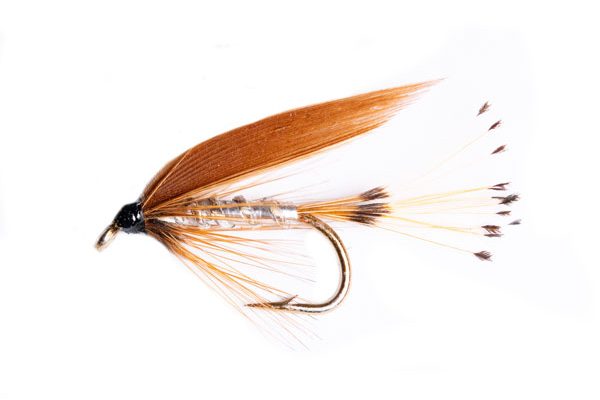 Cinnamon and Silver Wet Loch Fishing Flies