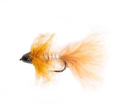 Conehead Complex Twist Tan Bugger Trout Lure