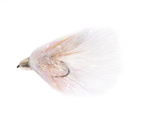 Conehead Complex Twist White Sparkle Bugger Trout Lure