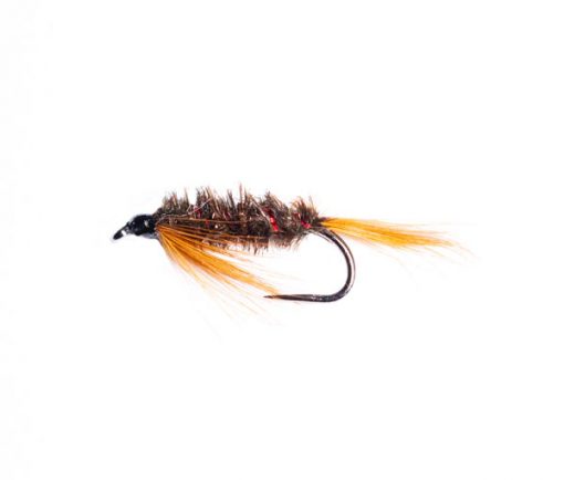 Rockwells Red Flash Natural Diawl Bach Nymph Fishing Fly