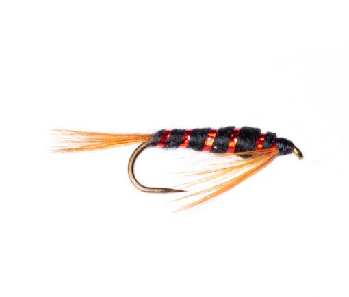 Rockwells Red Flash Undertaker Diawl Bach Nymph Fishing Fly
