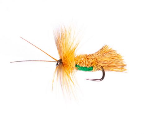 Lancaster's Goddard Sedge Cinnamon and Green Belly Dry Sedge Fly