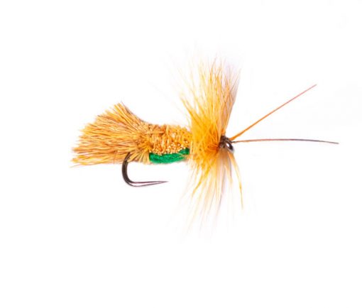 Lancaster's Goddard Sedge Cinnamon and Green Belly Dry Sedge Fly