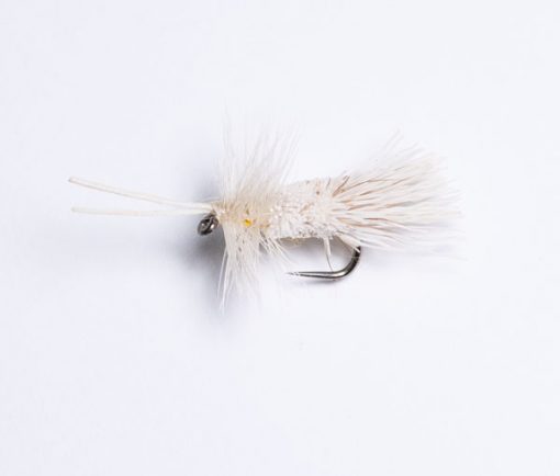 Lancaster's Goddard Sedge White and Amber Belly Dry Sedge Fly