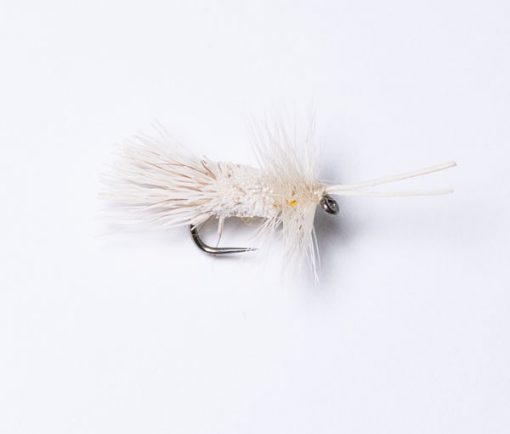 Lancaster's Goddard Sedge White and Amber Belly Dry Sedge Fly